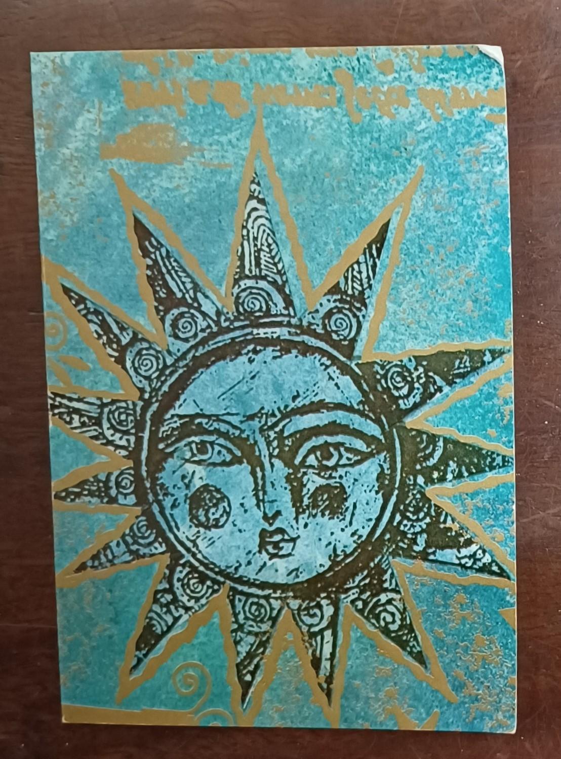 Thank you card - front cover