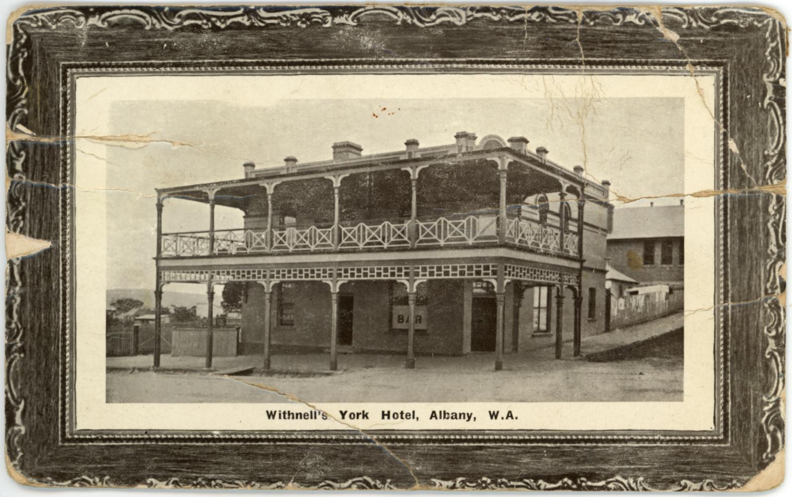 Withnell's York Hotel, Albany