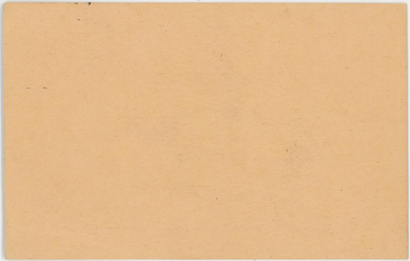 Ticket for “Orient Line R.M.S ORAMA”, issued to Mr. J. DENNEY - back