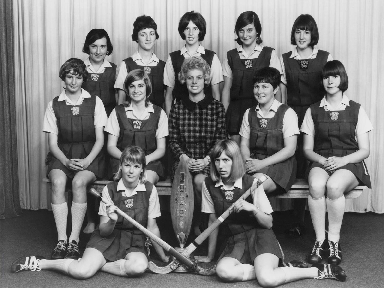 Girls Hockey Teams 1966