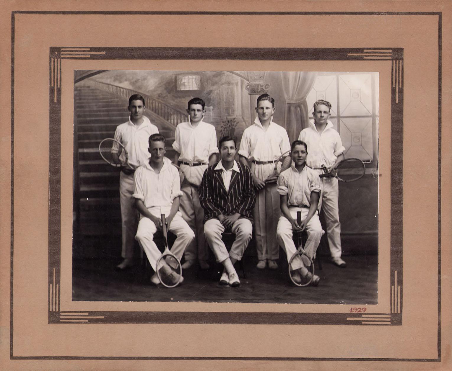 BHS Boys Tennis Team 1929