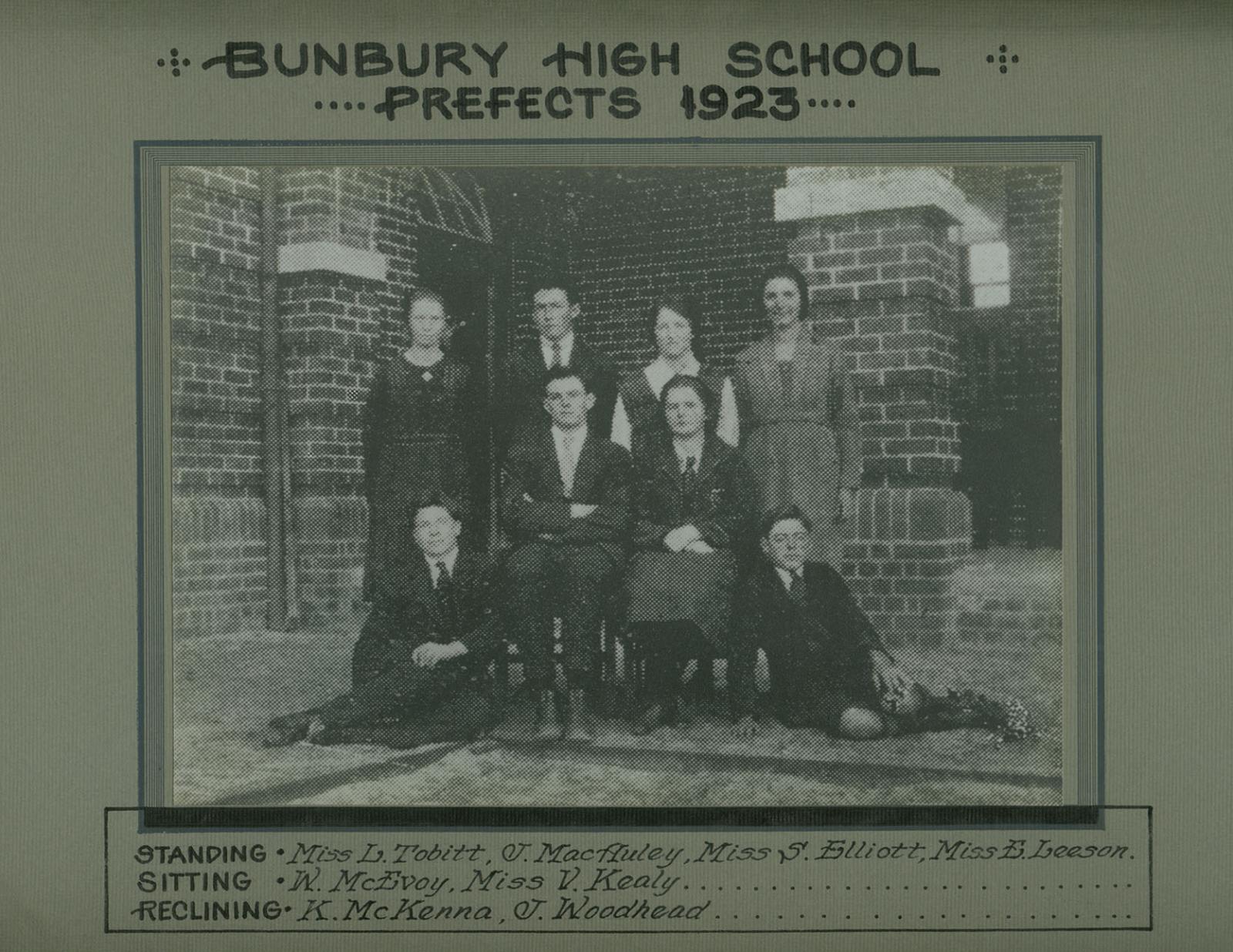 Prefects 1923