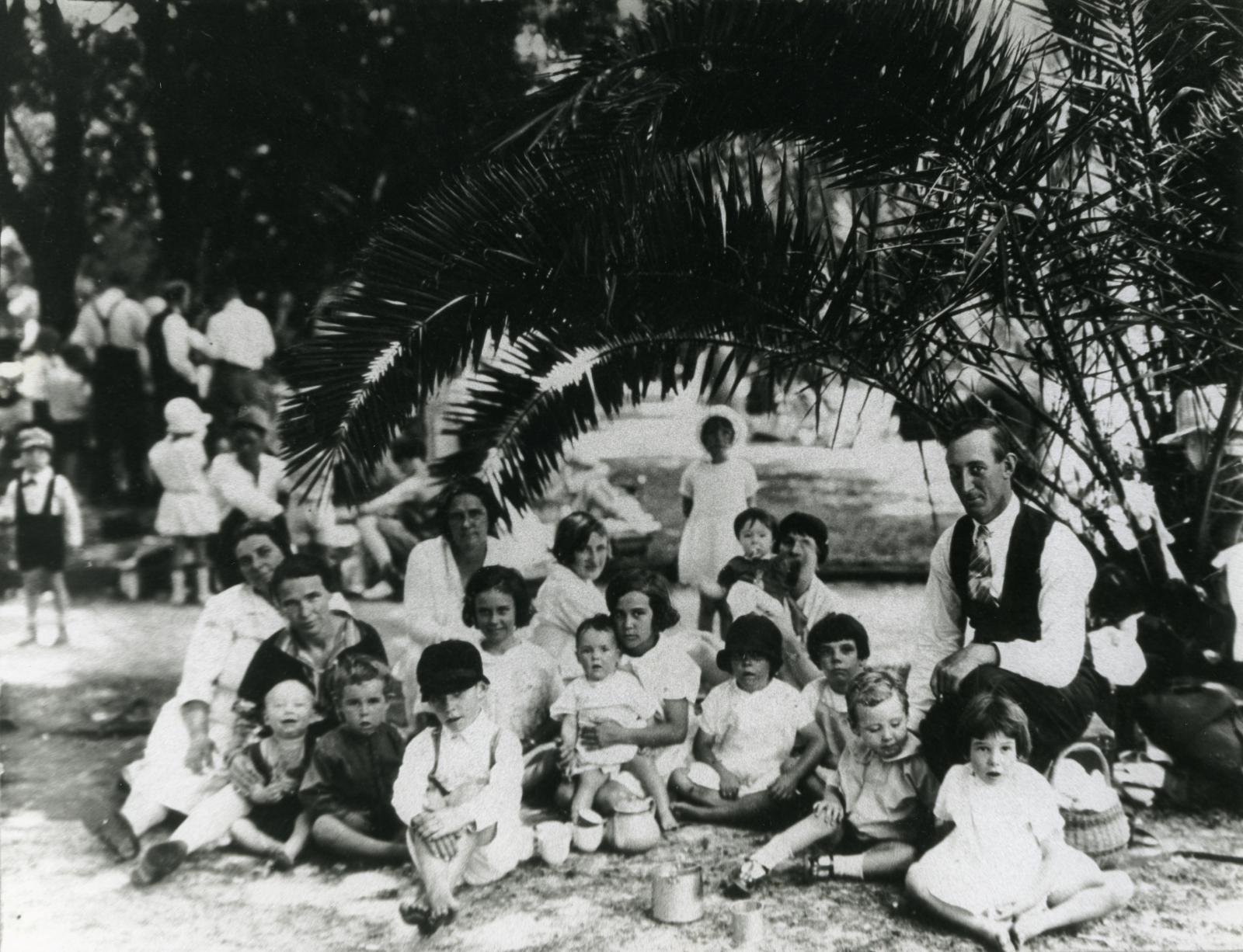 Picnic under the trees