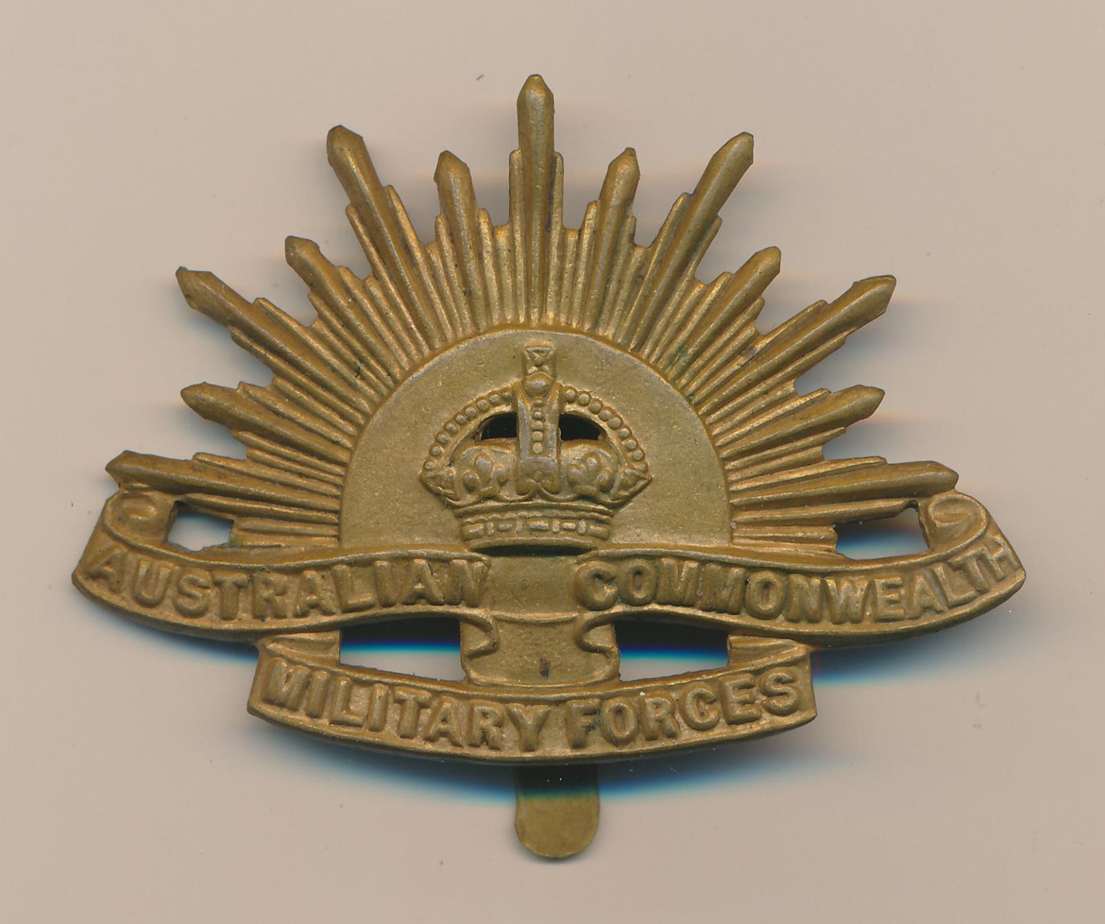 Australian Commonwealth Military Forces Badge