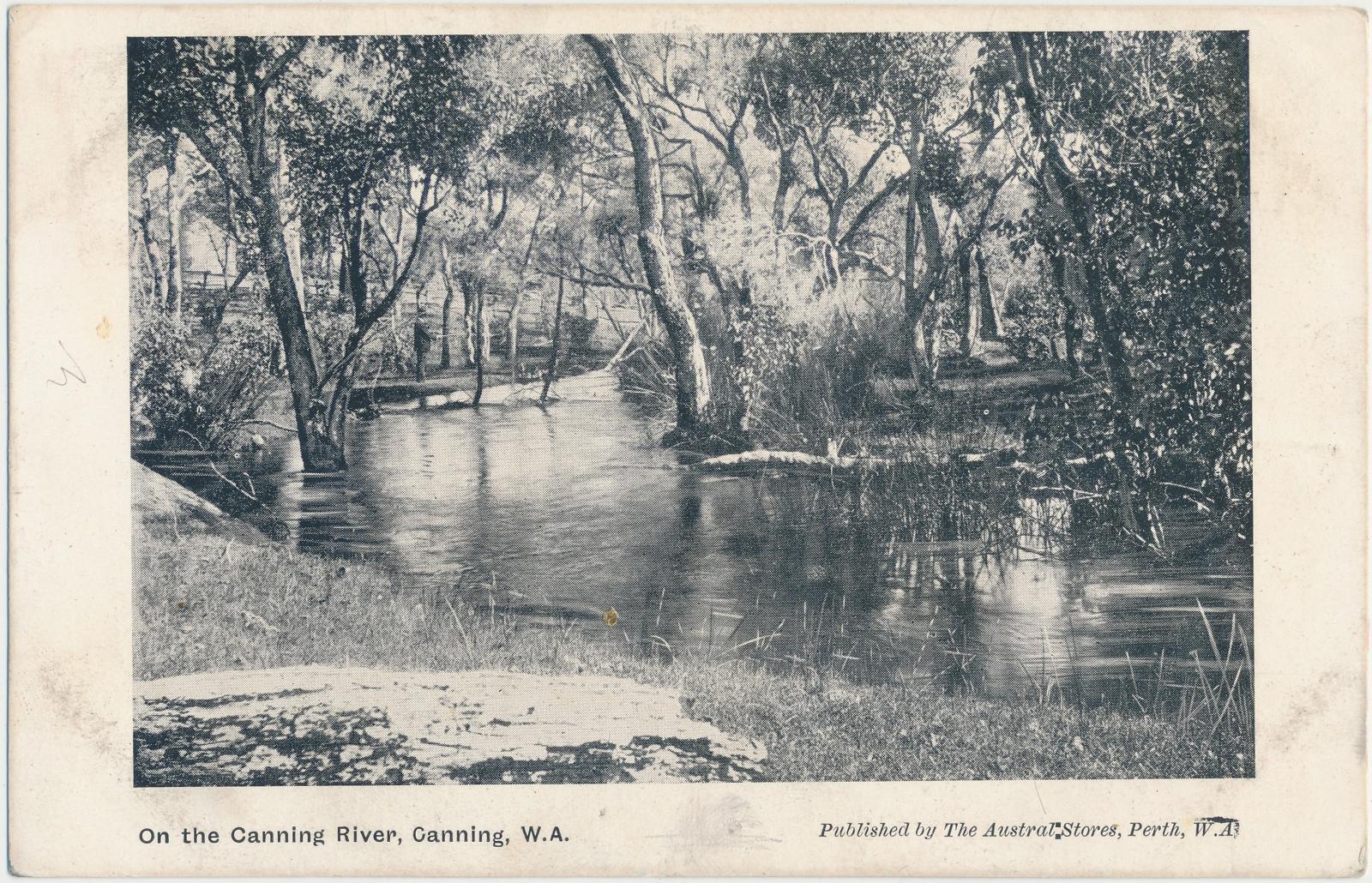 On the Canning River, Canning, W.A.