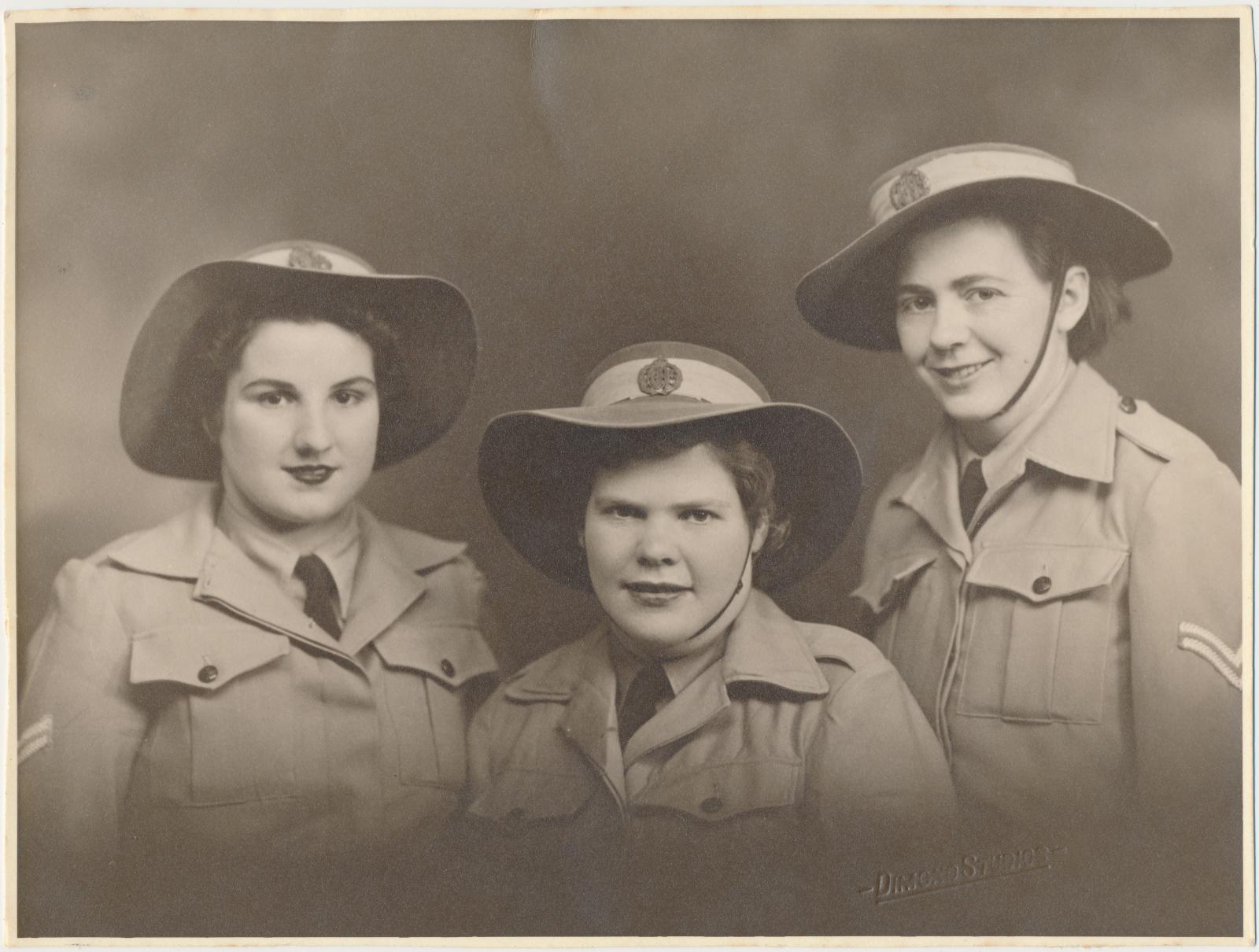 Women in Army Uniform