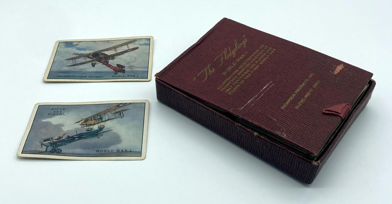 'The Fledgelings' card game - oblique view of box