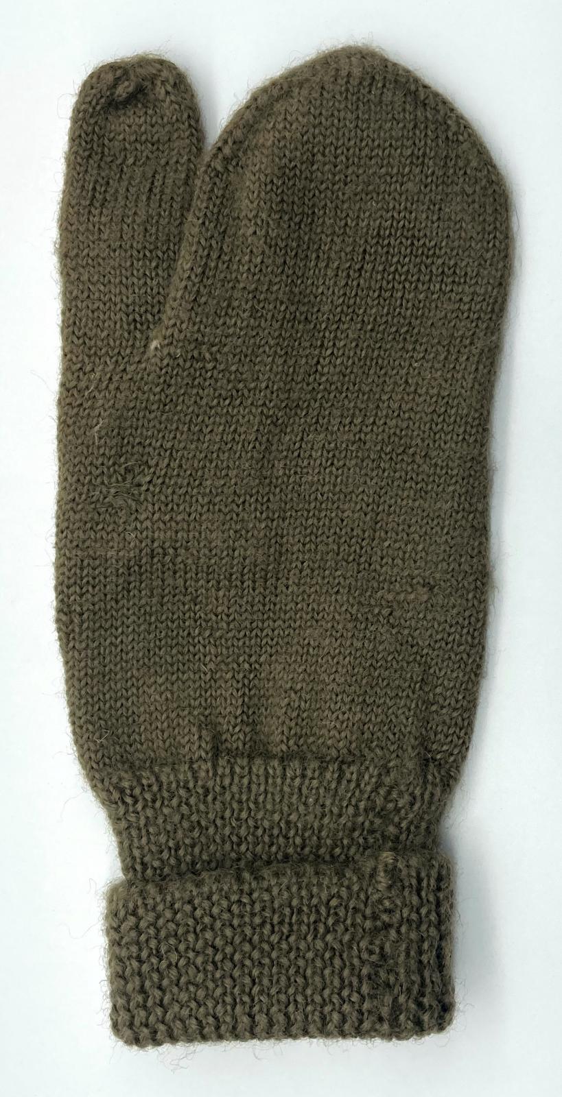 Upperside of mitten sent to John McComiskey
