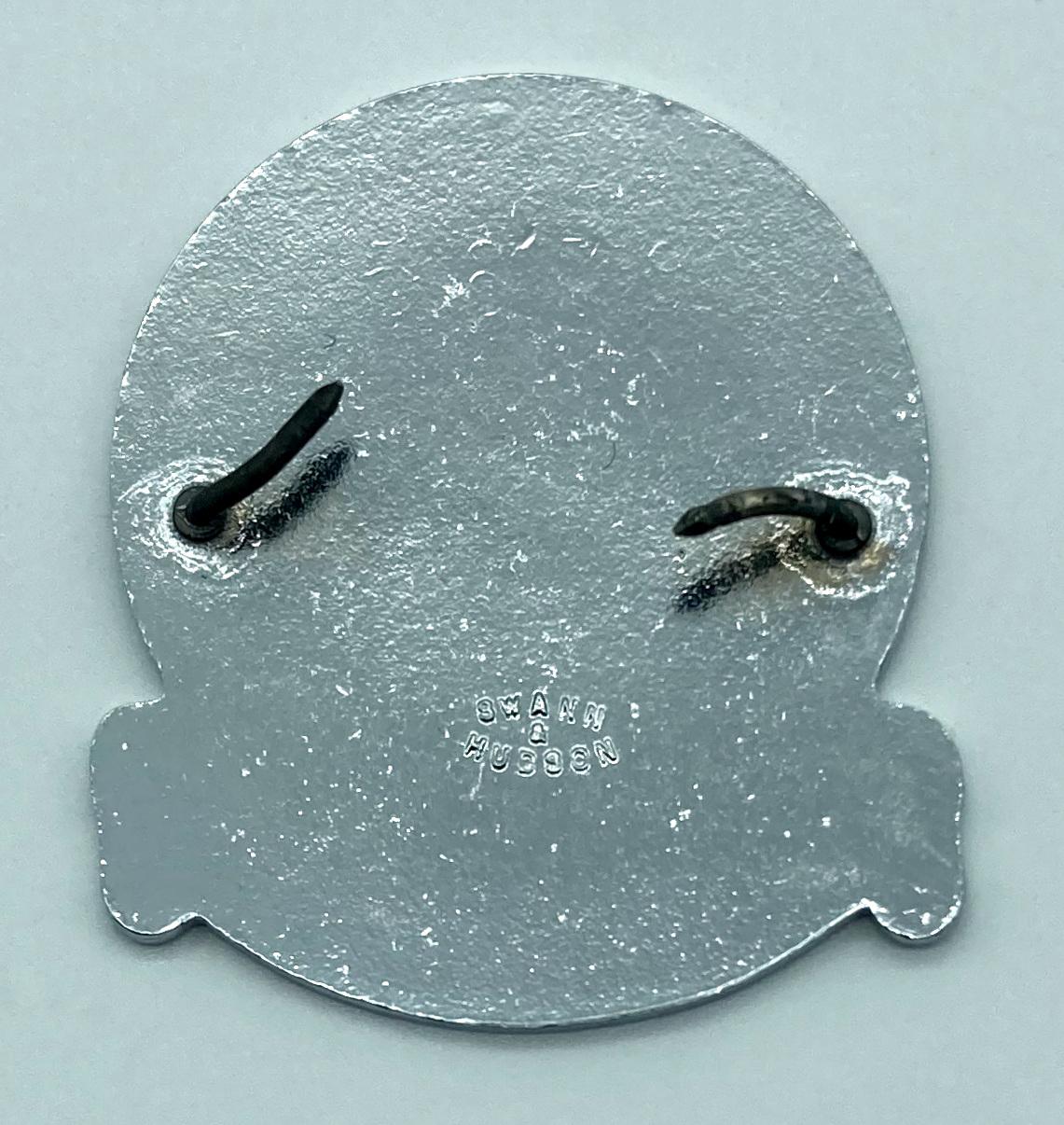 Reverse of Australian Red Cross Society Fireman badge