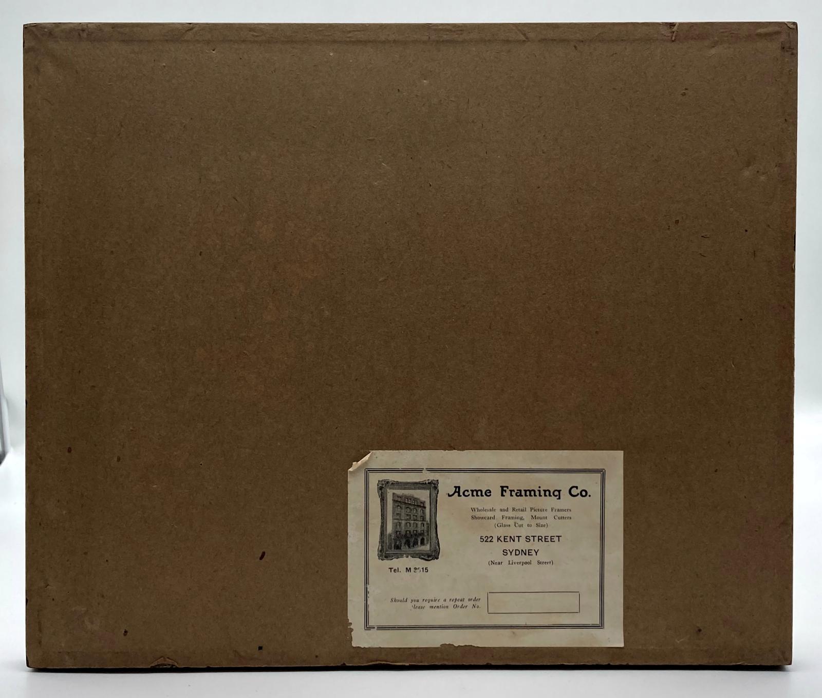 Reverse of War Trophy Certificate awarded to W. Strong