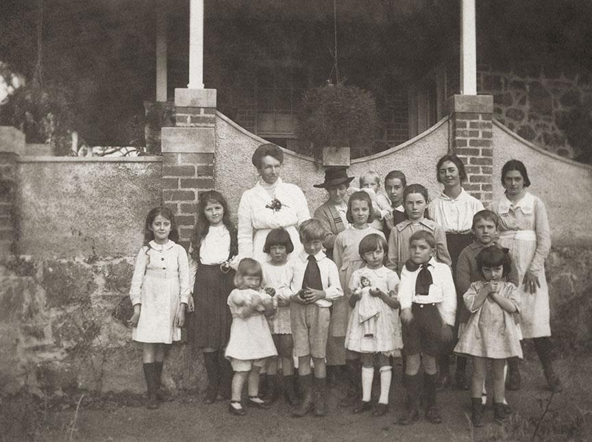 Group Of Young Children