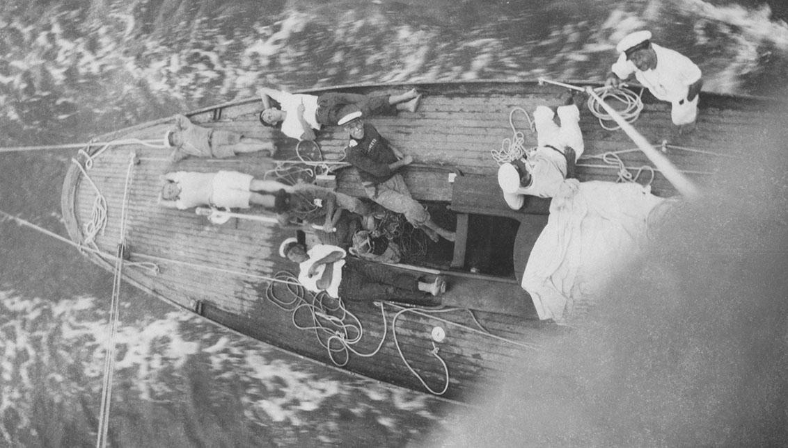 Men On A Yacht