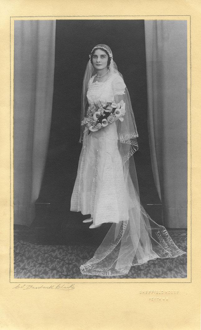 Maida Sharkey's Wedding Photograph
