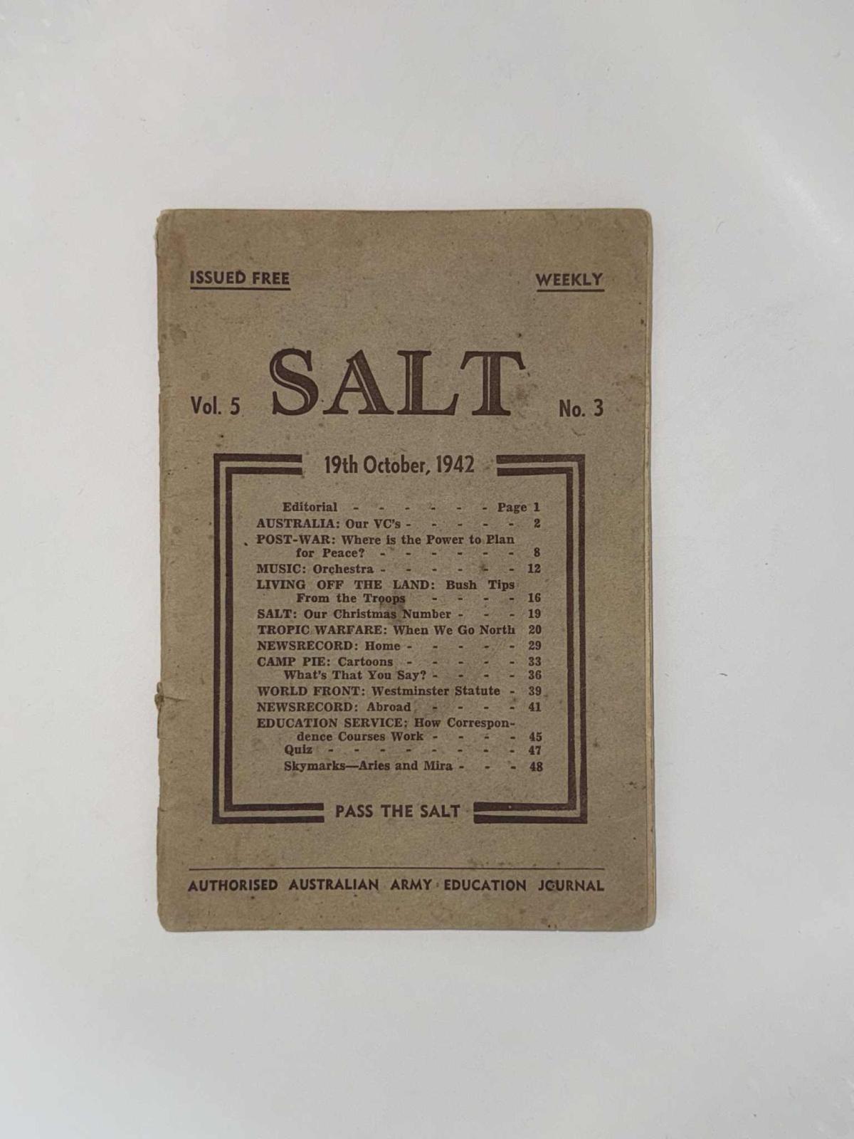 Salt Vol 5 No.3