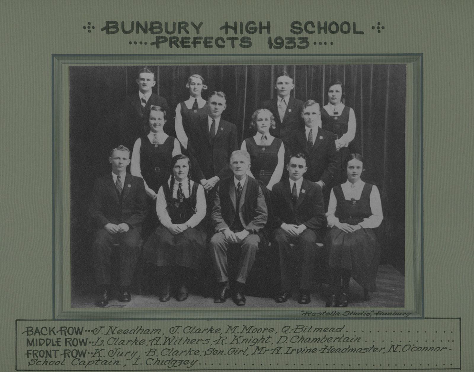 Prefects 1933