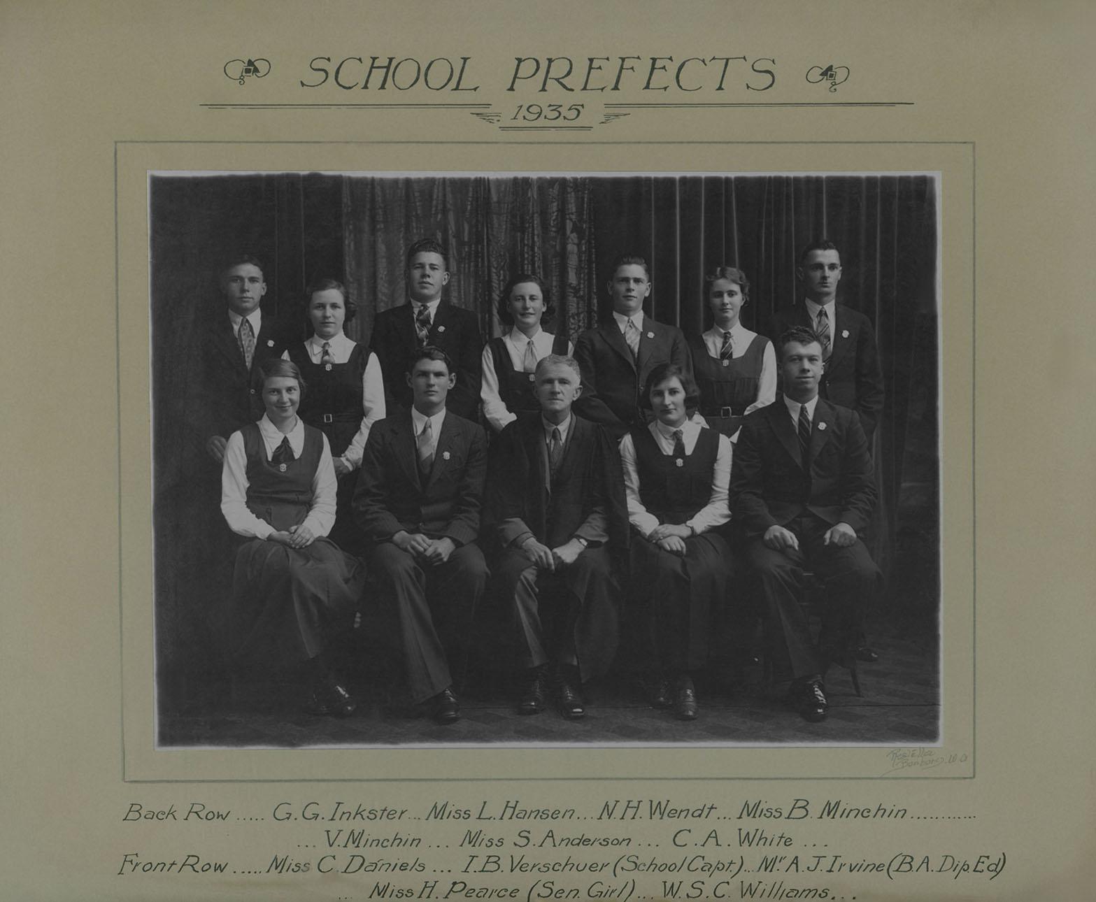 Prefects 1935