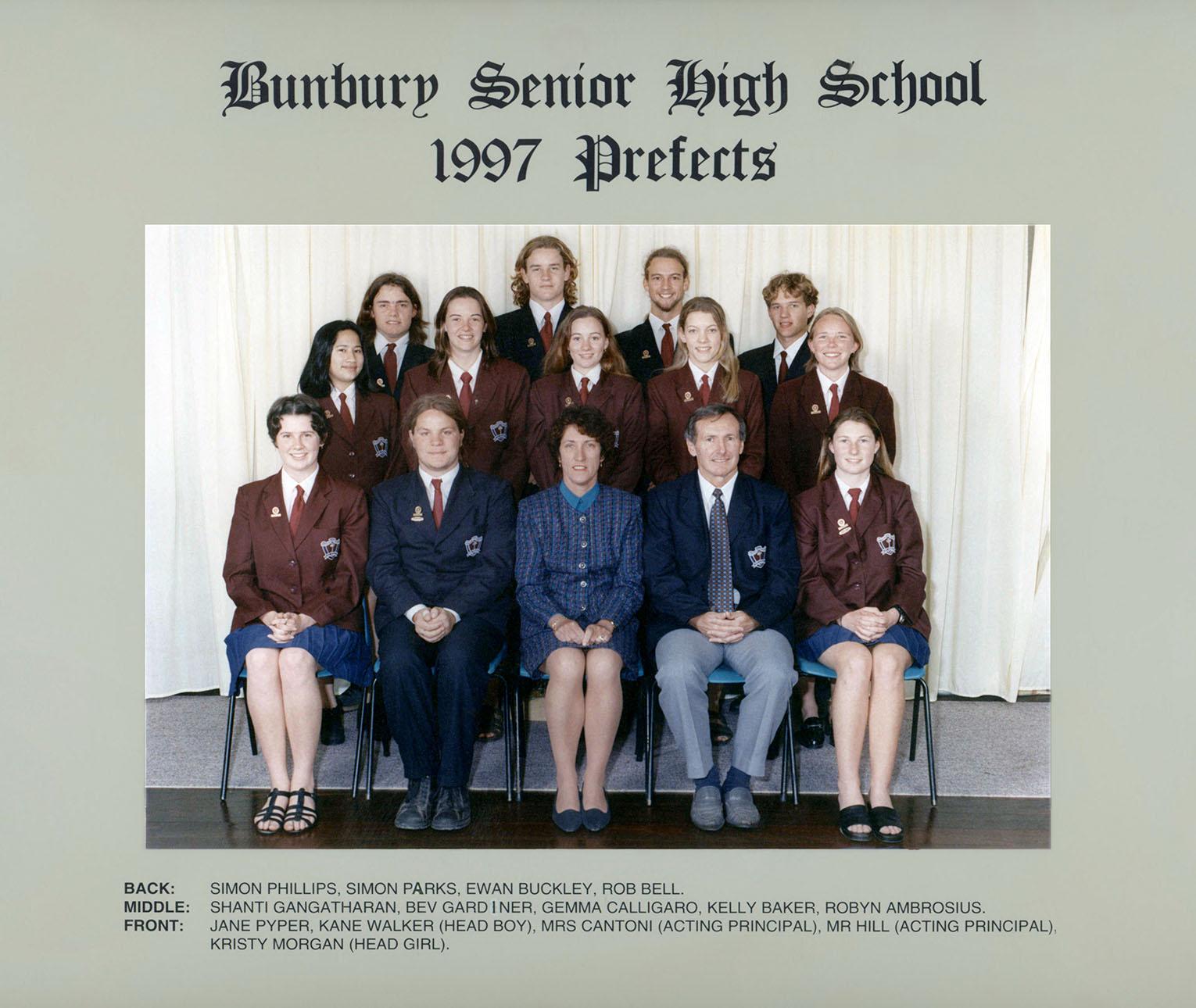 Prefects 1997