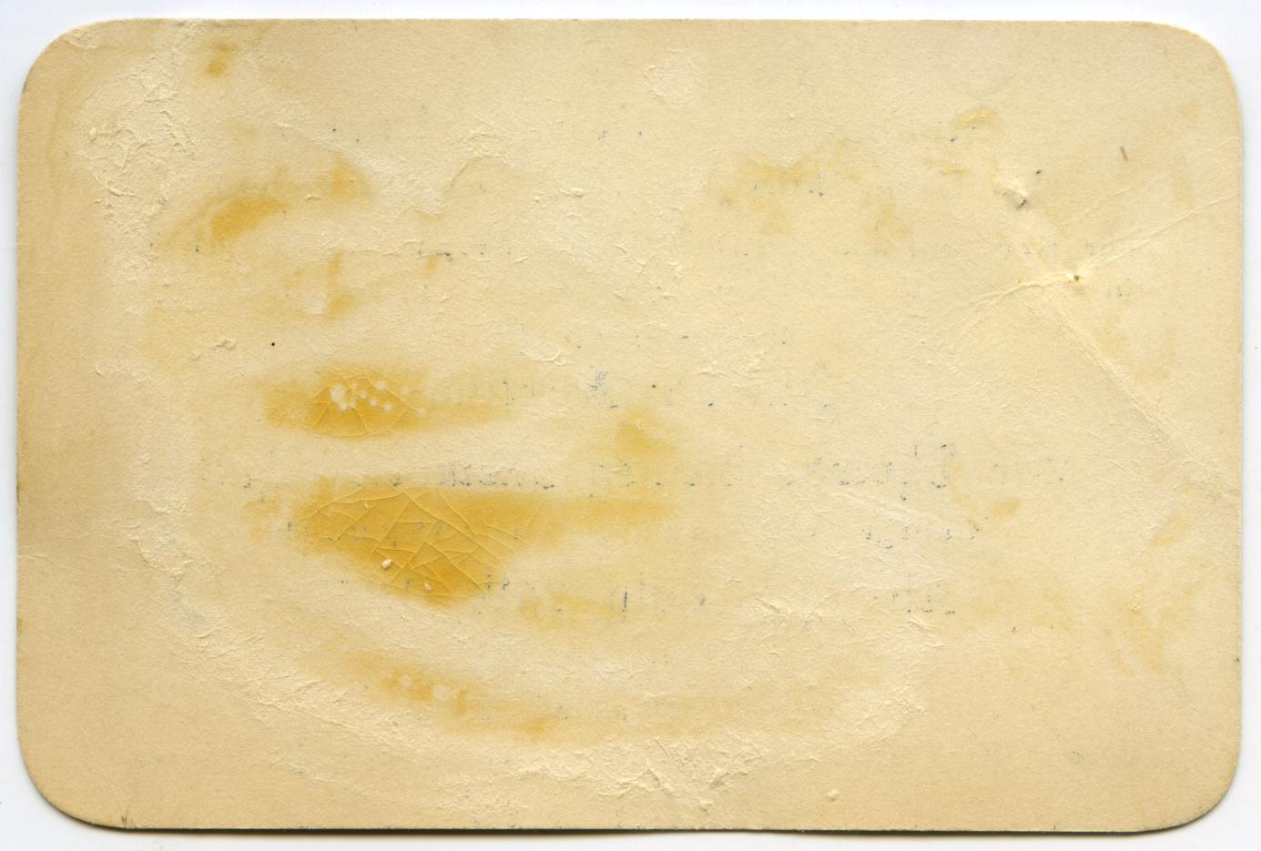 Reverse of ARCS (NSW Division Drummoyne Branch) Invitation to Annual Meeting 1950