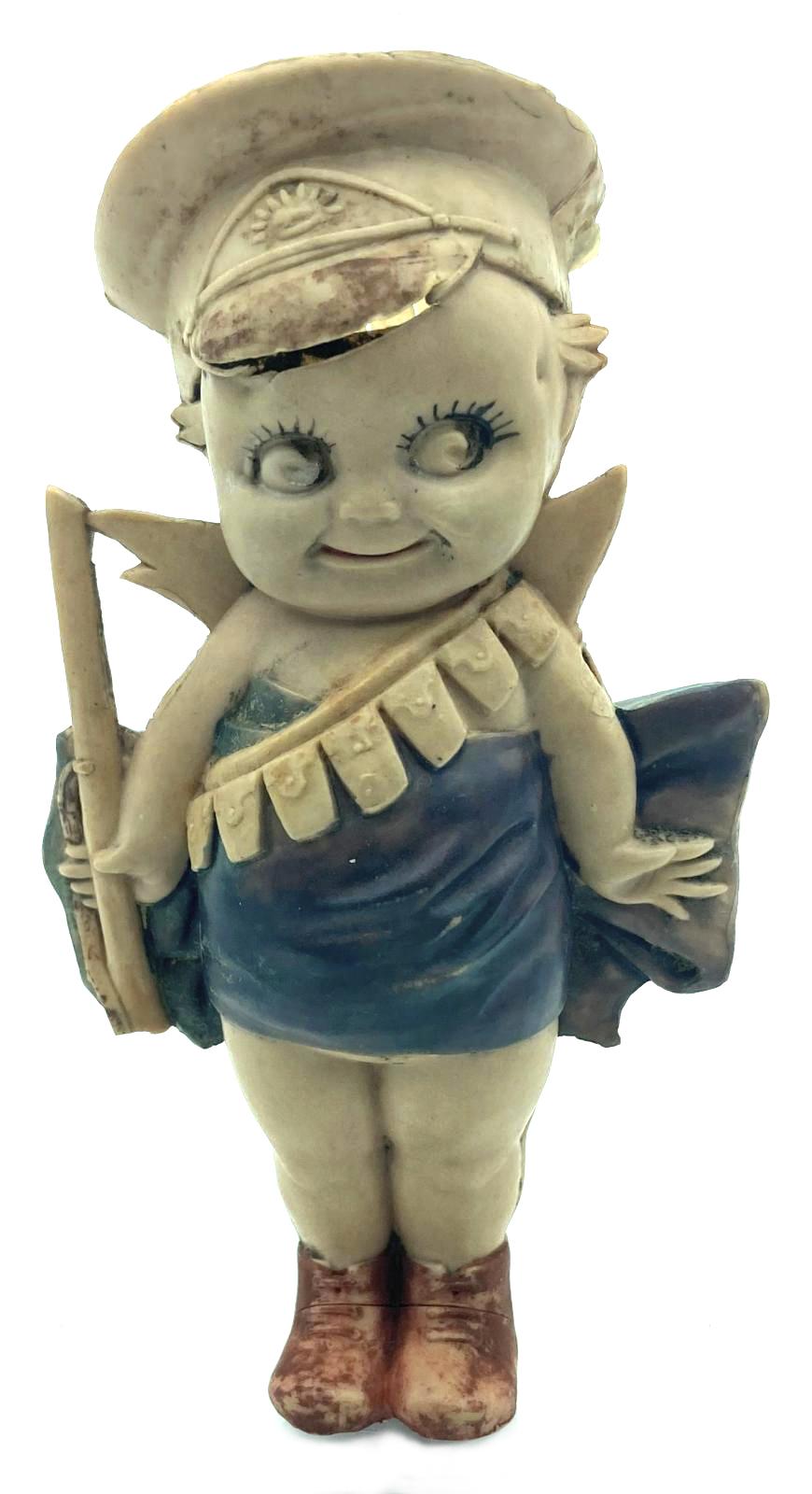 WWI celluloid doll - 'A Dinkum Boy' front view