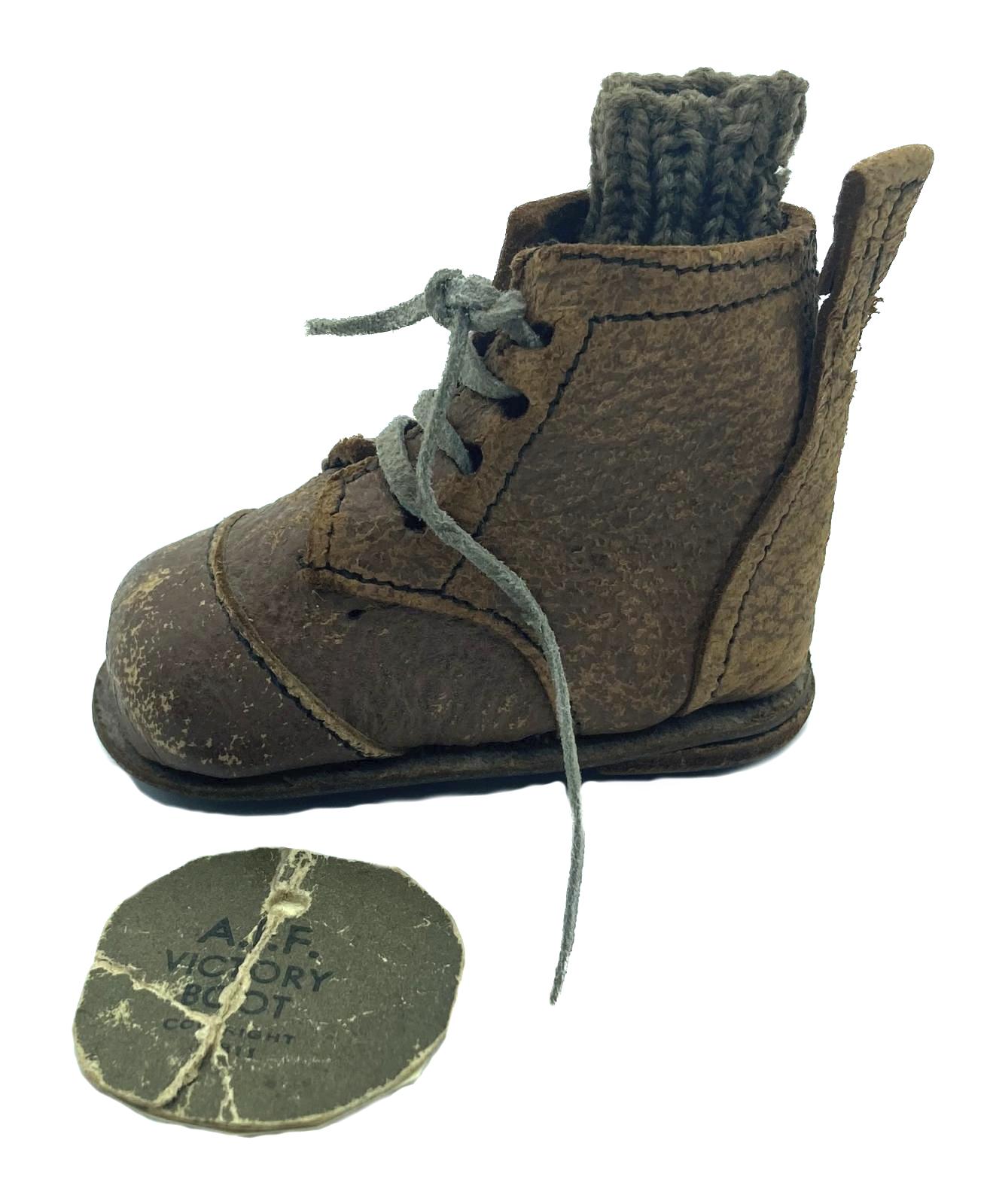 AIF Victory boot with sock and tag