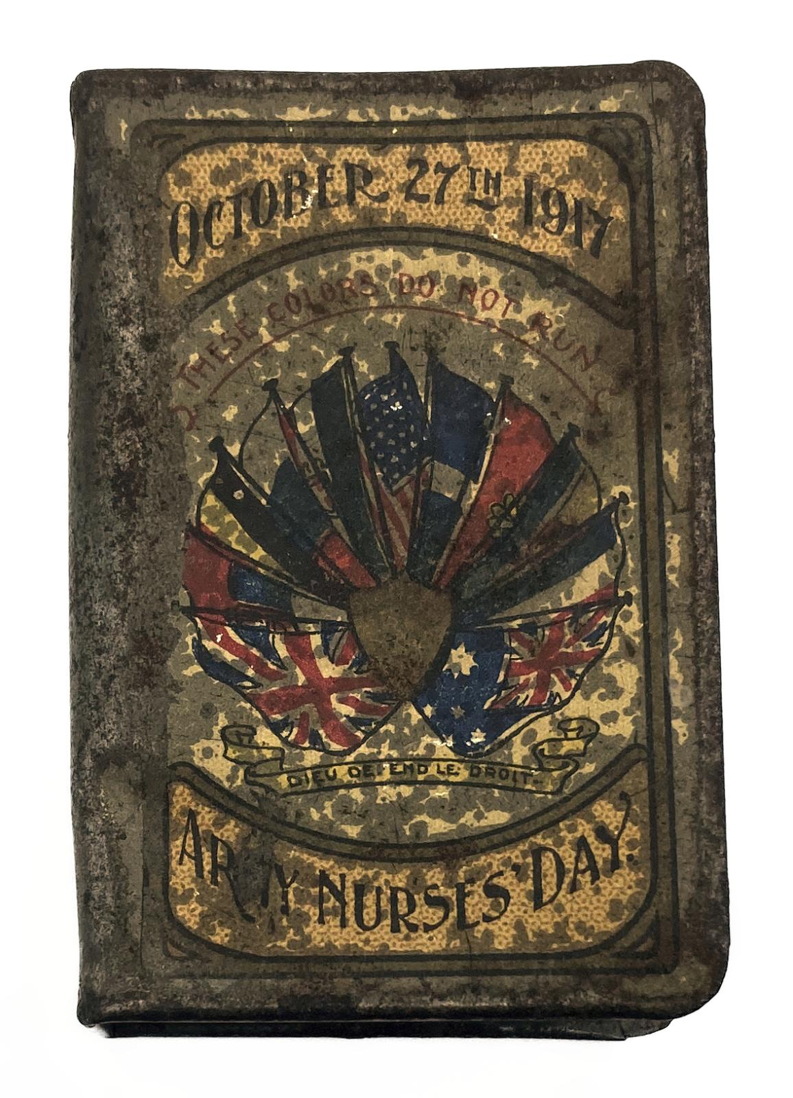South Australian Army Nurses' Day 1917 souvenir matchbox