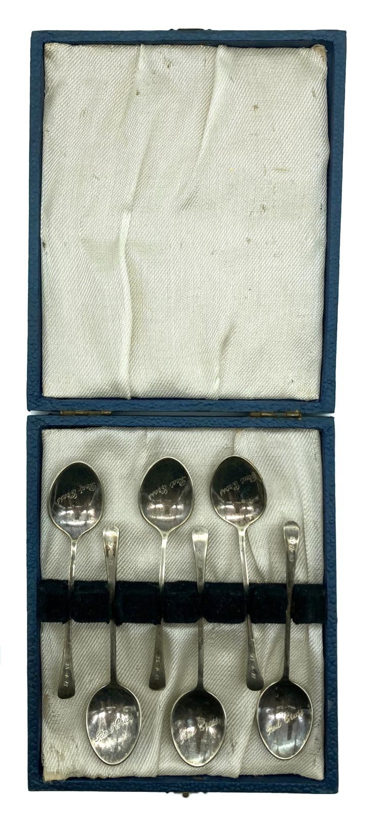 Boxed Red Cross spoons, ANZAC Day 1918