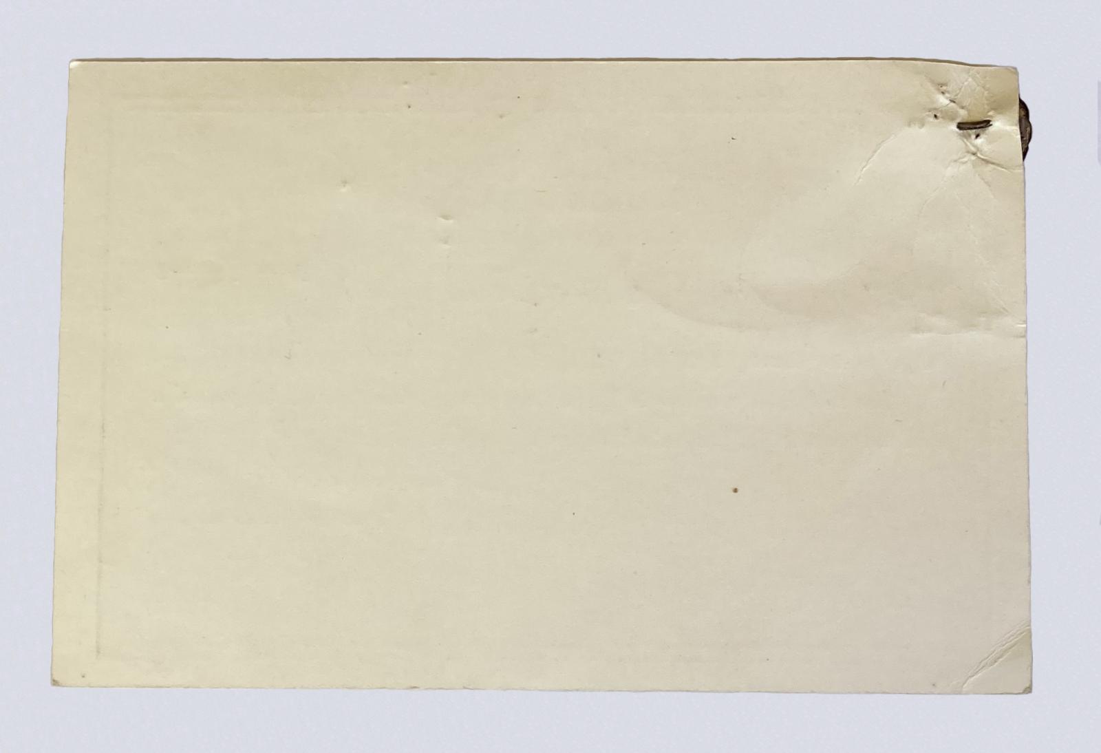 Reverse of Australian Junior Red Cross certificate awarded to Janice Heartfield