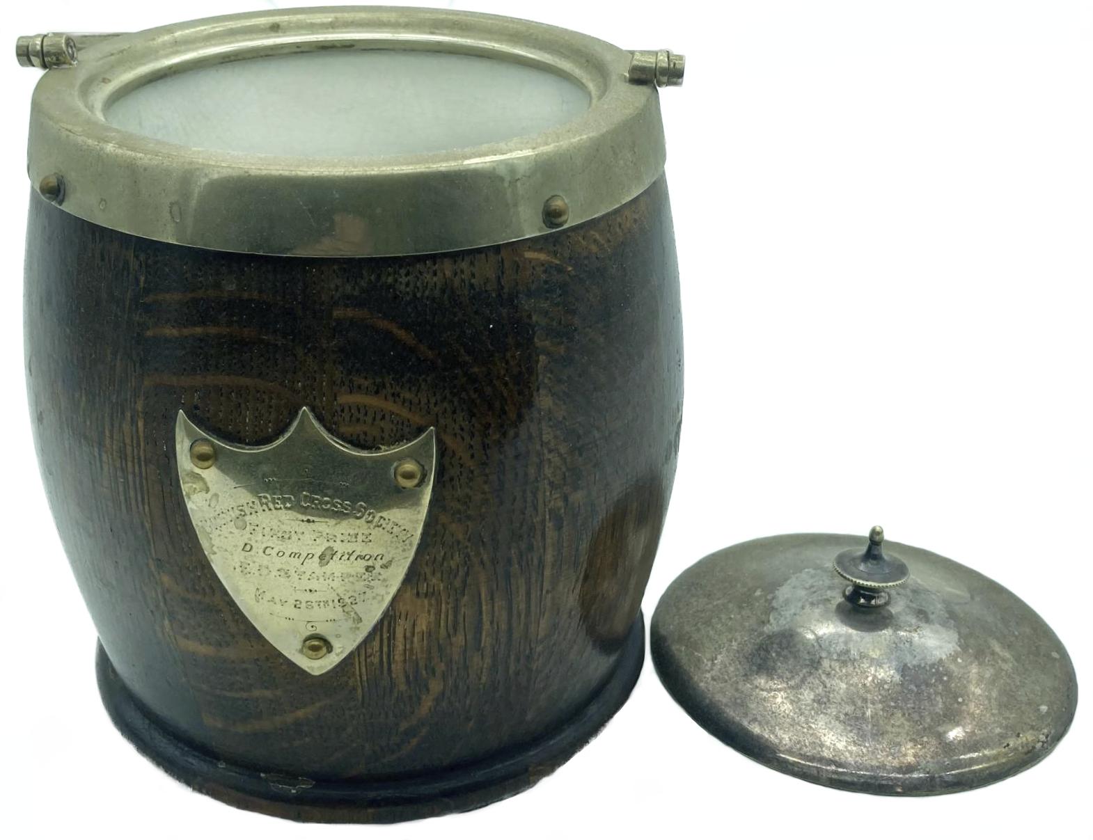 BRCS Ice bucket trophy - lid removed
