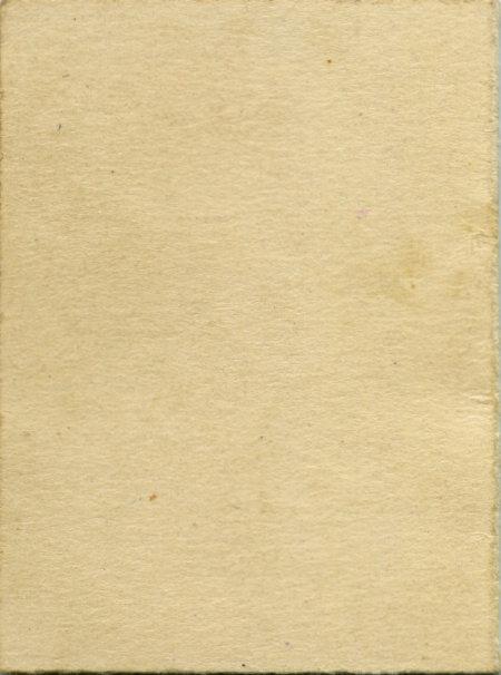 Reverse of small card insert from WWI silk postcard sent to Irene Glayds from Daddy