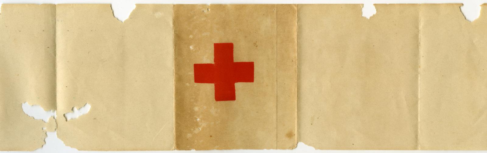 Tiny Tot's Red Cross Ambulance Outfit - armband
