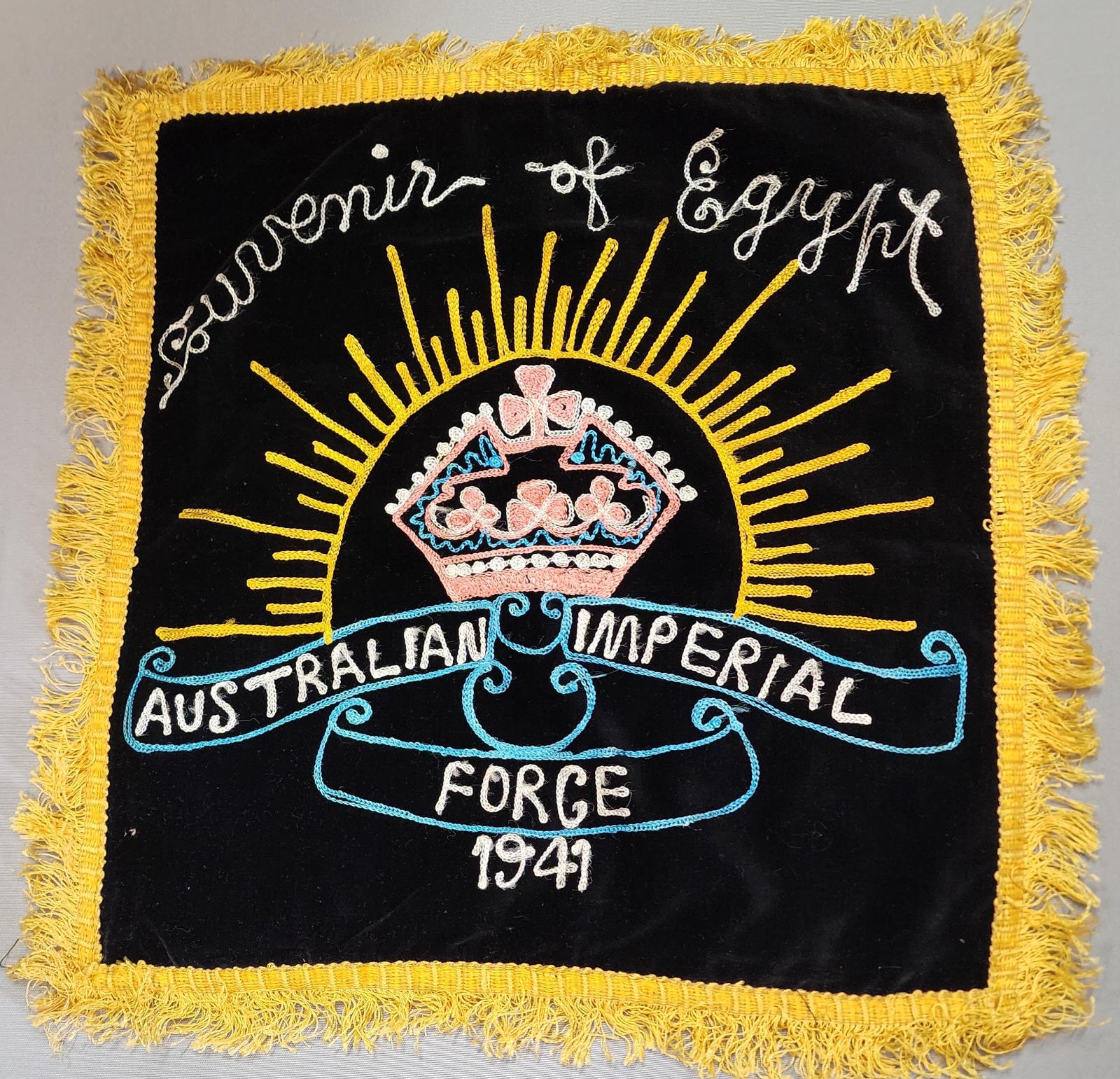 Embroidered Souvenir from Egypt