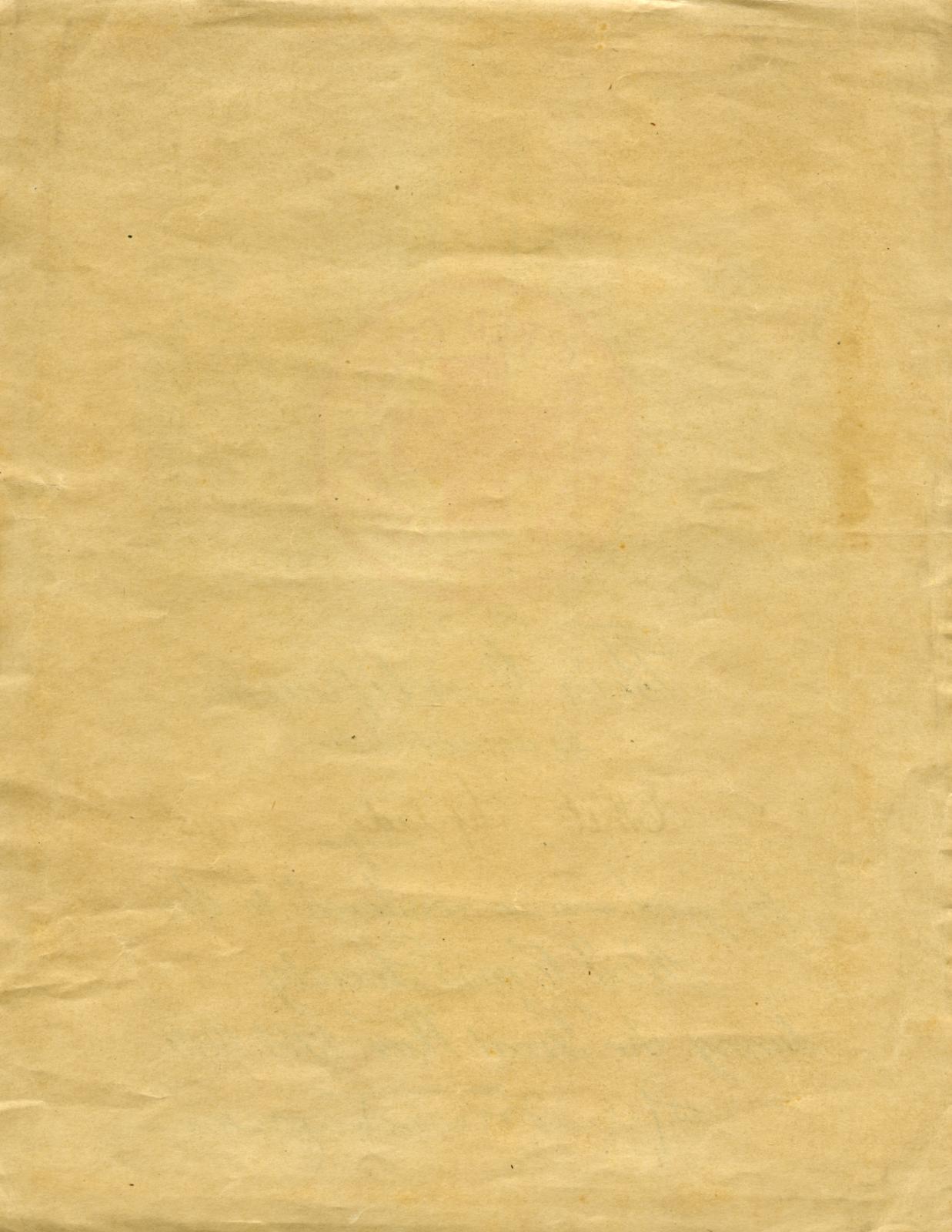 Reverse of WWI ARCS good service certificate awarded to Ethel Tiplady