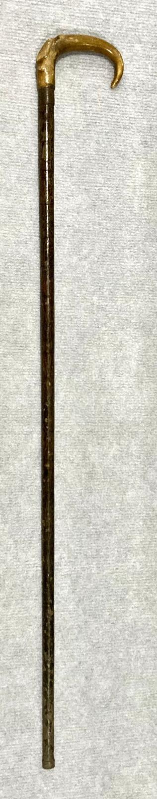 Other side of walking stick