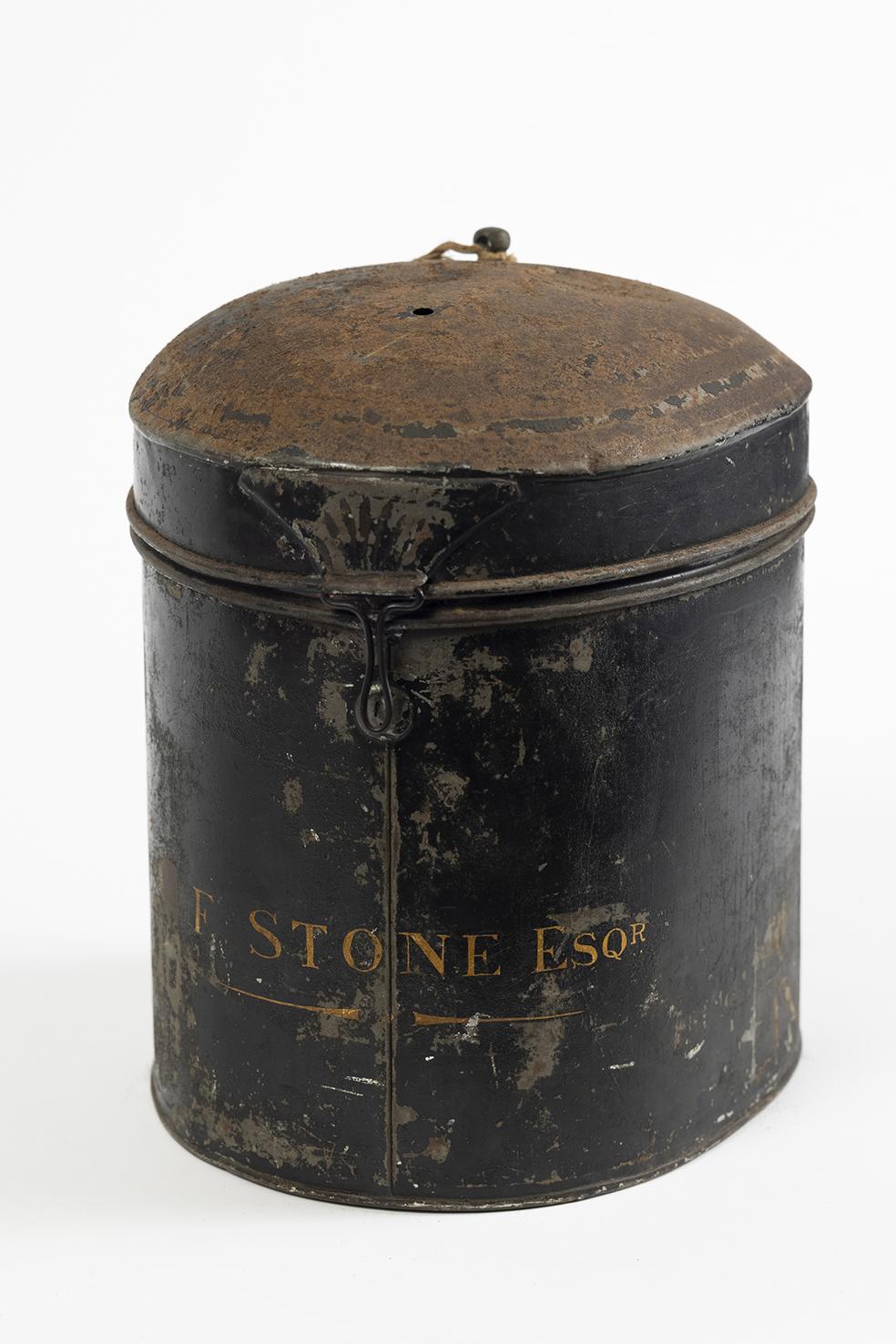 Wig tin, Frank Stone