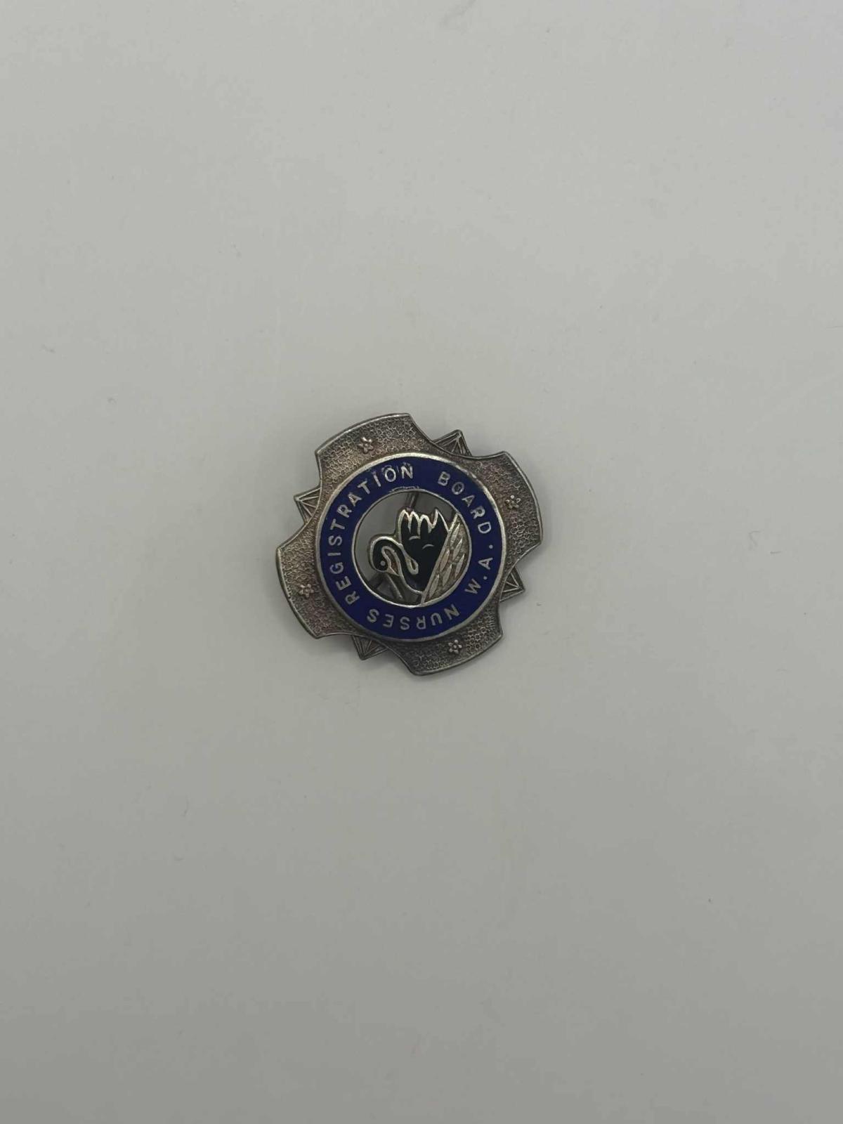 W.A Nurses Registration Board Badge