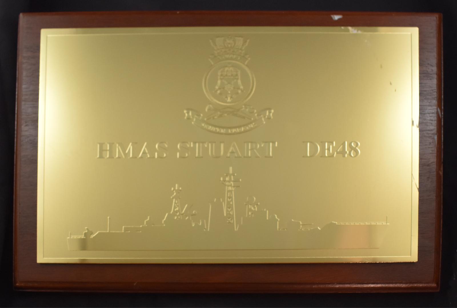 HMAS Stuart Plaque