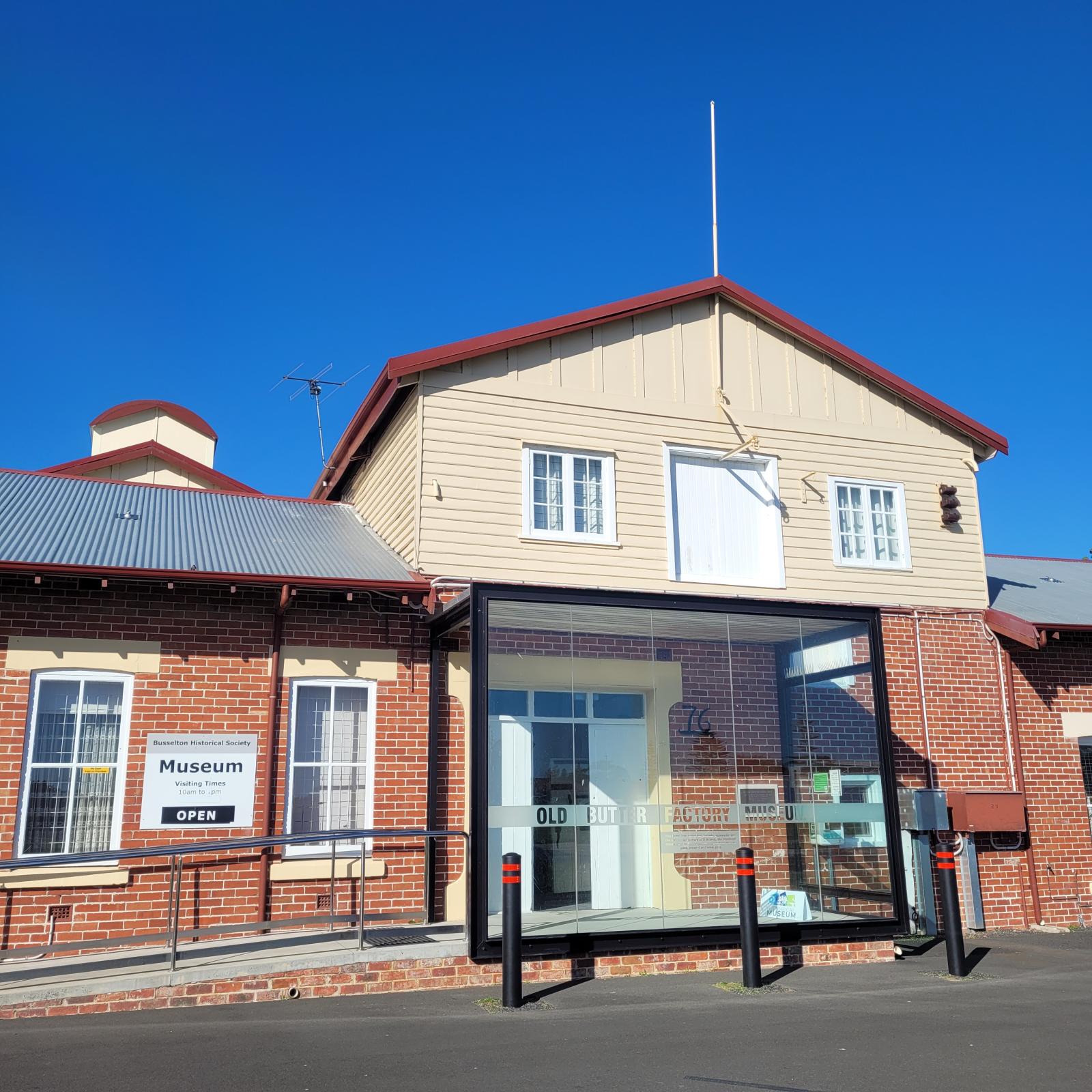 Busselton Museum housed in the Old Butter Factory