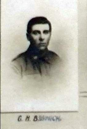 Close up of Mt. Hicks Pictorial Honour Roll featuring George Bramich (Photo from Virtual War Memorial Australia)