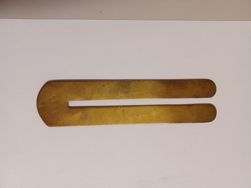 Brass Button Stick a