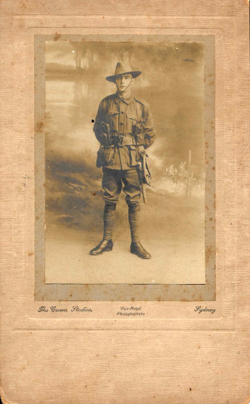 Copy of portrait of Royal Charles Dennis in uniform