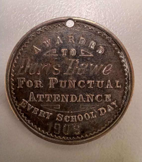 Front of Medal - D Dawe