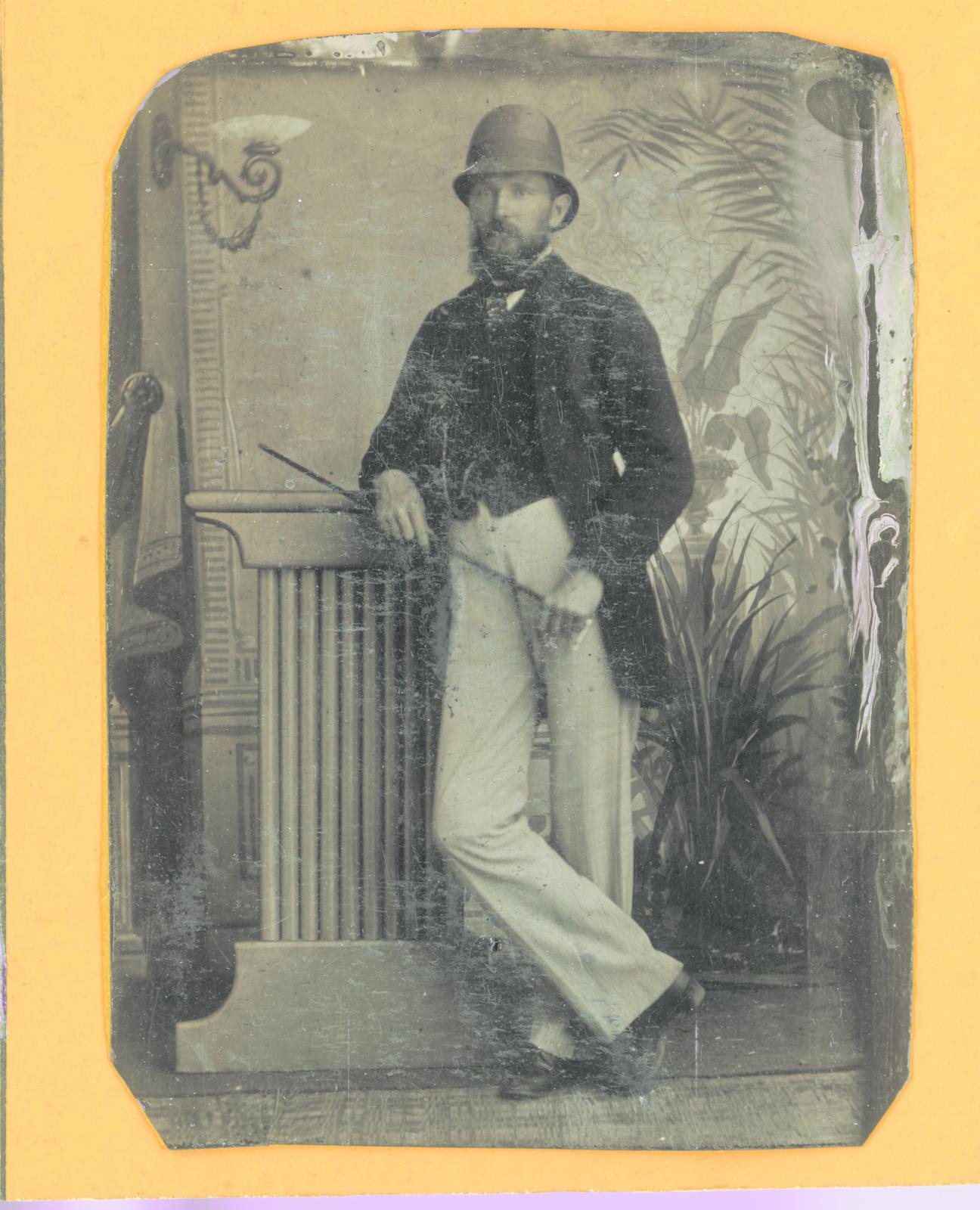 Tintype portrait