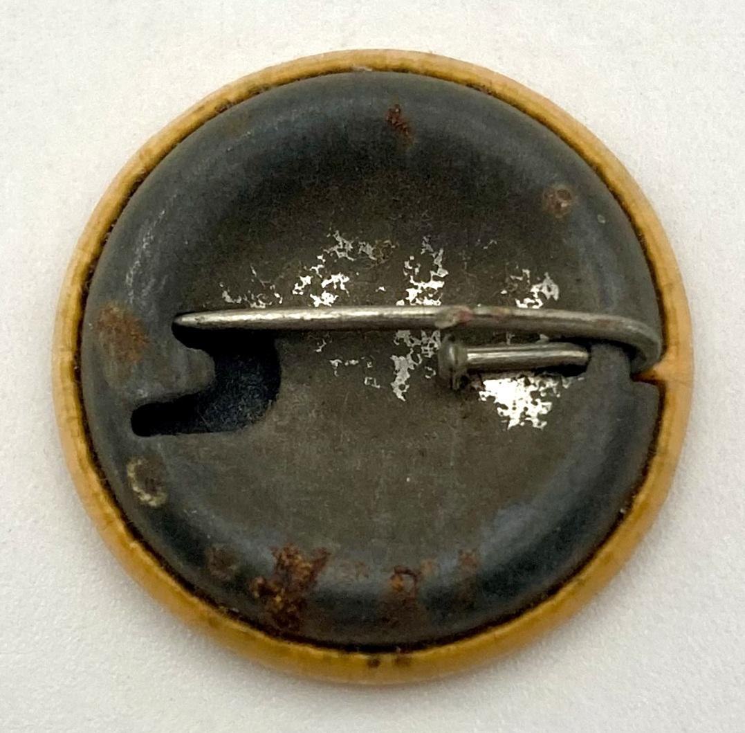 Reverse of 'Wattle Day 1931' fundraising badge - small size