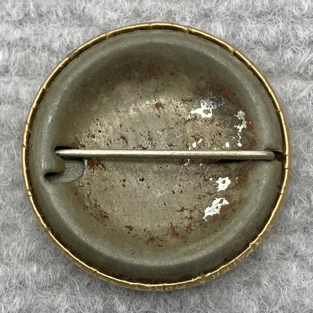 Reverse of Edith Cavell Army Nurses' Fund badge 1917