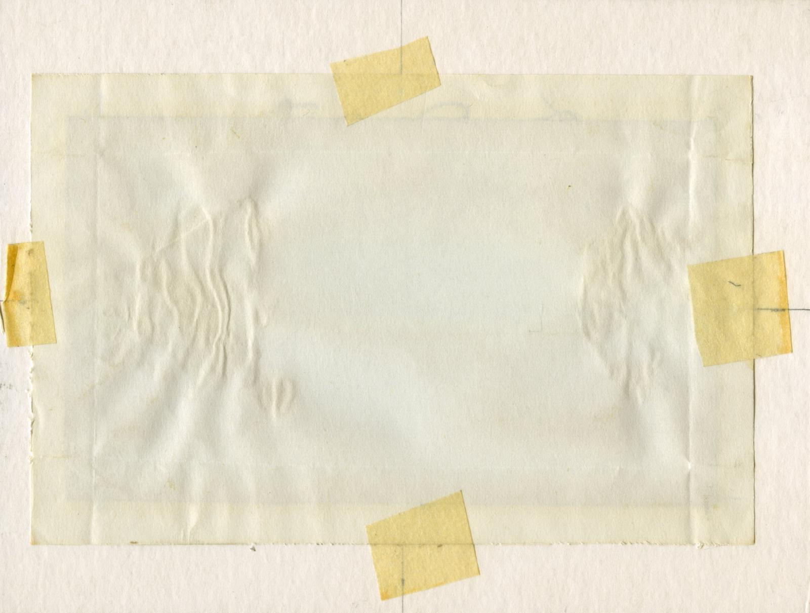 Reverse of Leslie Horton Partridge watercolour - Herzeele, 10 September 1917