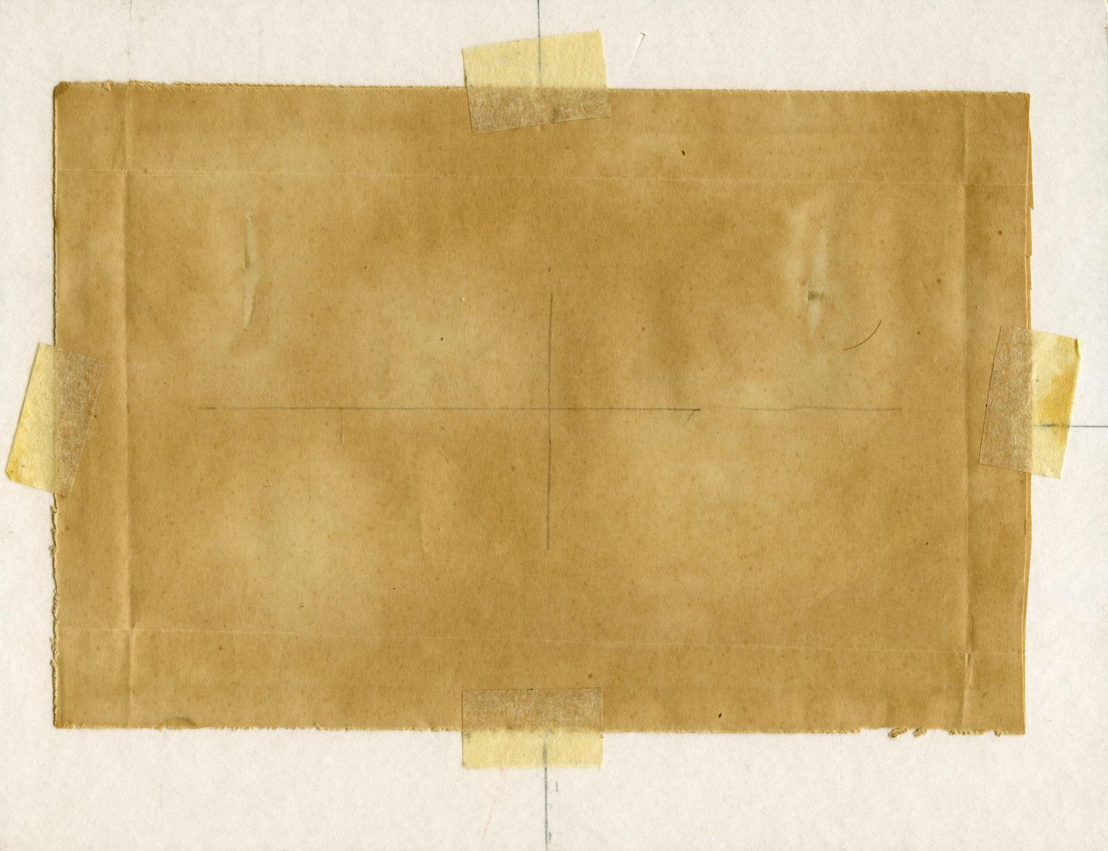 Reverse of Leslie Horton Partridge watercolour - Cite St. Pierre, 25 October 1917
