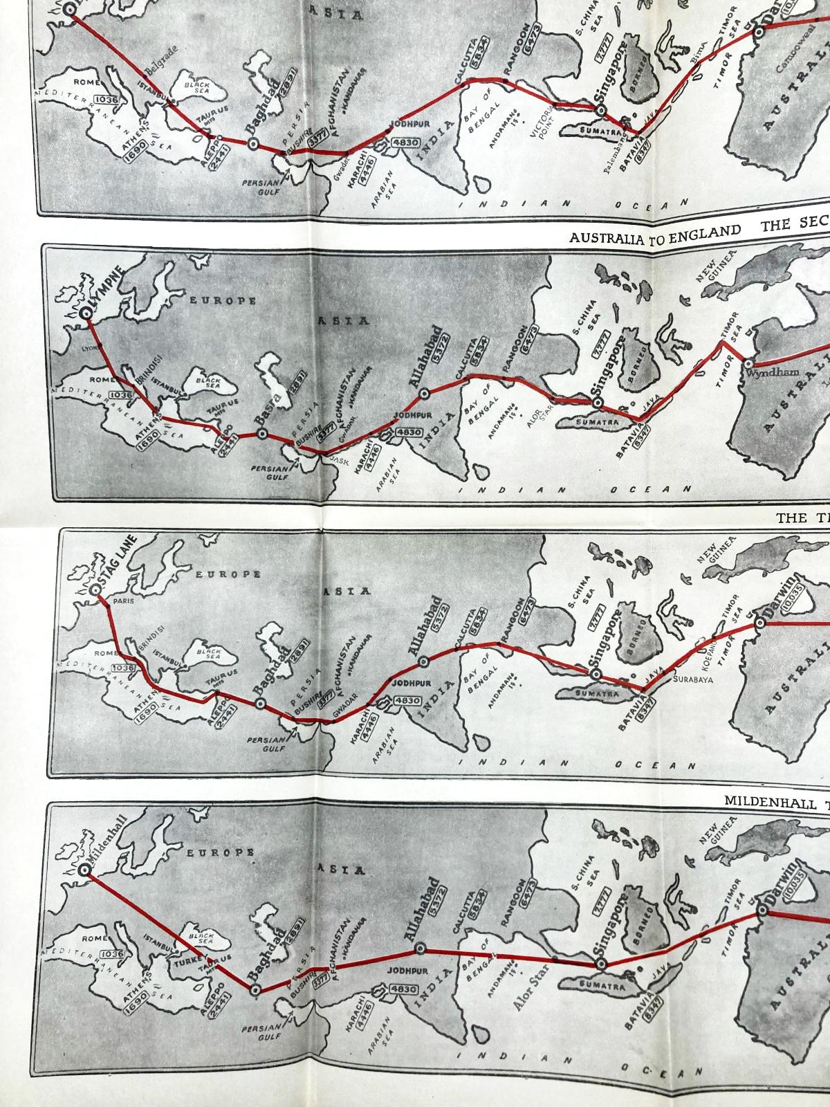 'Scott's Book' showing maps at back of book
