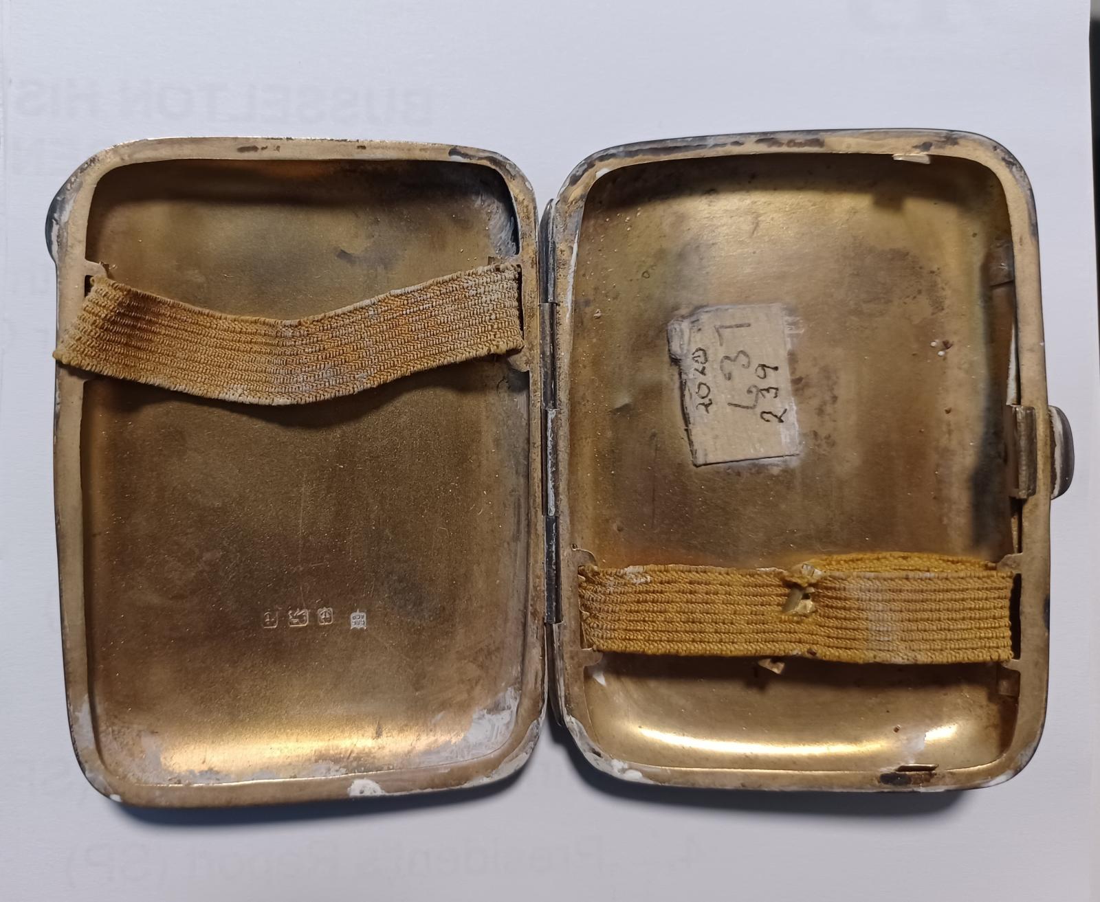 Inside cigarette case