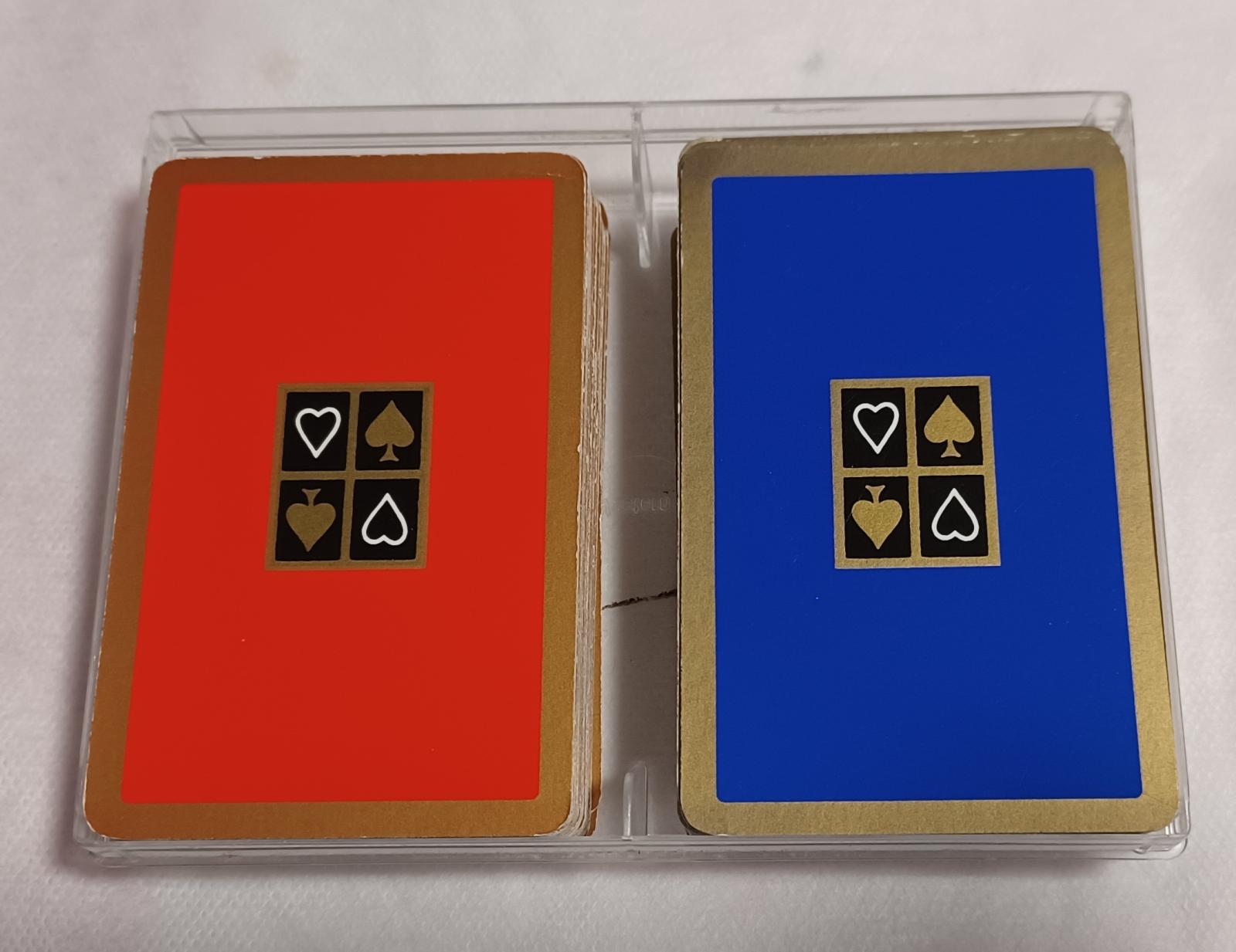 Two packs of playing cards