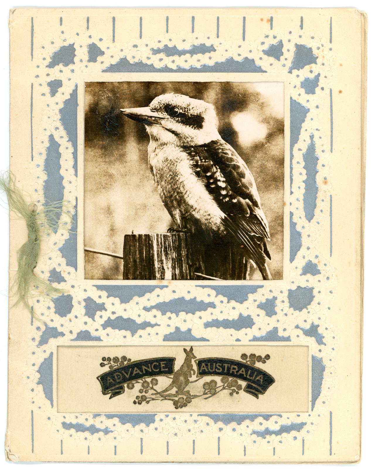 First World War Australian Christmas Card sent by Pte Edward Charles MOUCHEMORE 6351